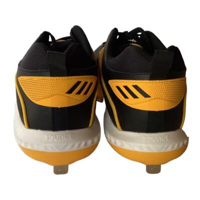 Adidas Baseball Cleats Shoes Mens 15 D Black Yellow Icon 6  display picture 1