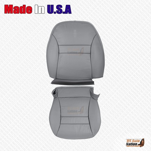 1993 to 1996 For Lincoln Mark 8 Driver Bottom & Top Leather Seat Cover Opal Gray - 第 1/5 張圖片
