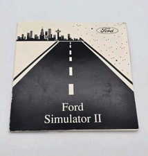 Vintage Ford Simulator II Macintosh 1986-1989 Driving Similator Floppy Disk