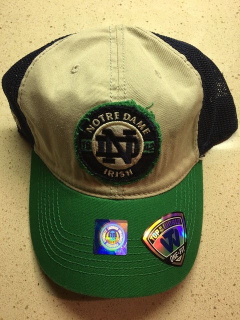 top of the world notre dame hat