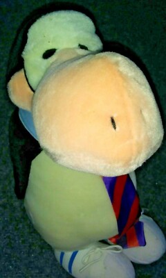 PLUSH Penguin 1985 Opus Yuppie Phase Toy Tags Dakin 12''  stuffed NEW   15