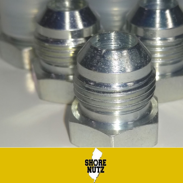 1/2" 8 JIC CAPS & PLUGS COMBO (10 PAIRS) HYDRAULIC ADAPTER FITTING 3/