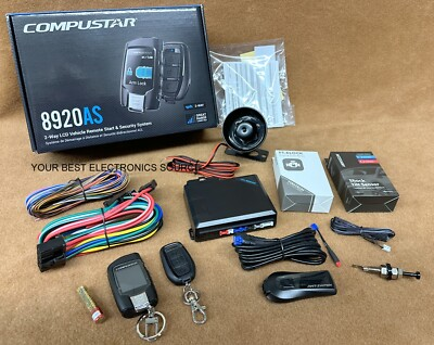 #ad #ad NEW Compustar CS8920 AS 2 Way Remote Start Alarm System Replaces CS2WQ900AS $168.90