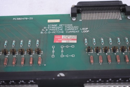 KINETIC SYSTEMS CORPORATION 1854-A2A RACK TERMINATION PANEL, PC302478-I5, 1854 - Picture 4 of 7