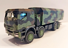 Herpa 746922 Iveco Trakker 8x8 Plane Flecktarndesign Oliv/Schwarz Bundeswehr OVP