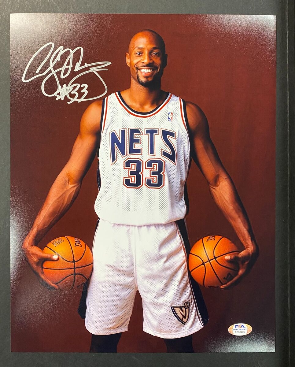 Alonzo Mourning HOF Autographed 11x14 Photo PSA/DNA AUTO Alonzo Mourning HOF Autographed 11x14 Photo PSA/DNA AUTO