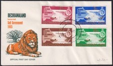 F-EX39571 BECHUANALAD 1965 FDC INTERNAL SELF GOVERNMENT.