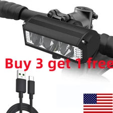 Outdoor Torch Front Handlebar Lamp Bike Bicycle Light LED Bike Lamp Rechargeable