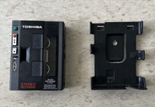Toshiba KT-RS1 Stereo Cassette walkman Vintage w Belt Clip Not Working