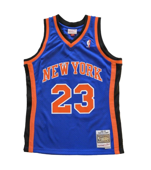 Mitchell&Ness Maillot NBA Swingman New York Knicks - Marcus Camby #23 Royalblue - Photo 1/4