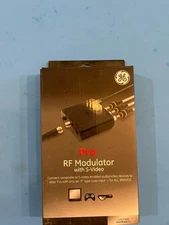 NEW GE Pro RF Modulator with S-Video For All Brands
