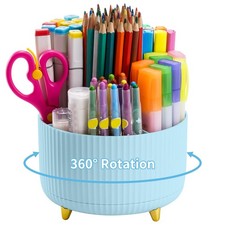 Desk Organizer, 360-Degree Rotating Pen Holder, Desk Organizers and Accessori...