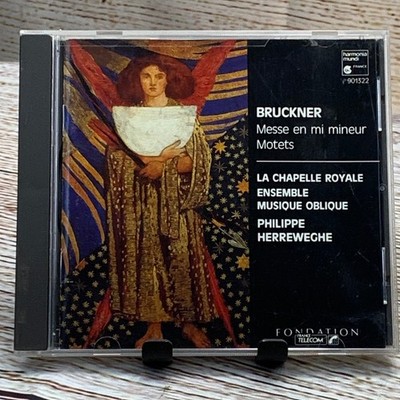 Bruckner Gent Herreweghe Harmonia Mundi - Messe en mi mineur Motets[CD 1990]