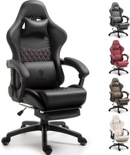 Executive Office Chair with Footrest Swivel Recliner Computer Desk Gaming Chair