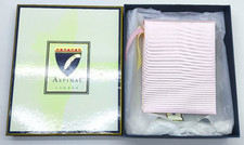 Aspinal of London rosa 8 x 6 Zoll Fotoalbum Gästebuch neu im Karton