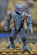 HALO MEGA CONSTRUX STEEL BLUE PROMETHEAN SOLDIER MINI FIGURE UNIVERSE MAF 2