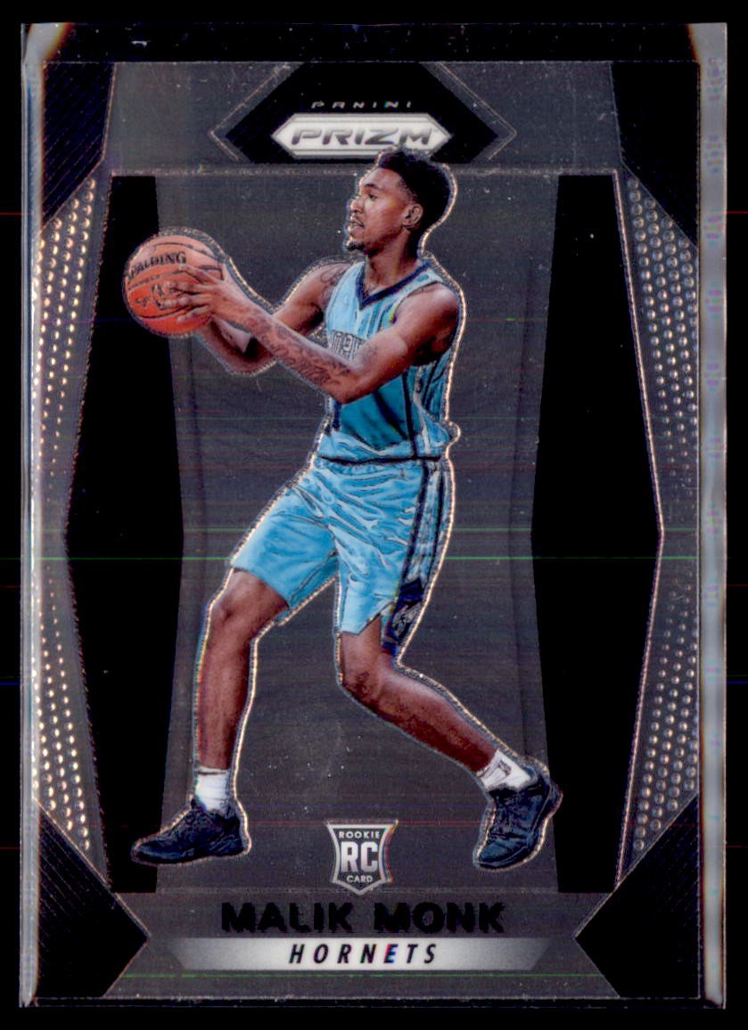 2017-18 Panini Prizm Malik Monk Hornets 233 Rookie Card