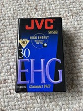 JVC HI-FI Compact VHS C Blank Camcorder Tape - NEW Sealed 90 Minutes TC-30