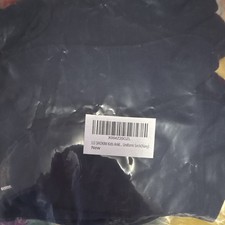 Kids Ankle Socks - SIX pairs Navy, Size L