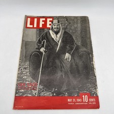 LIFE Magazine May 31, 1943 - Ibn Saud Life Visits Him in Arabia