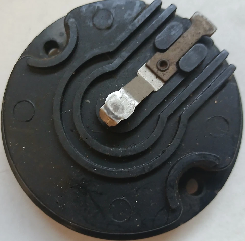 Tapa y rotor distribuidor Chevrolet V8 1957-1974 contactos de cobre Corvette Impala Foto 4 de 4