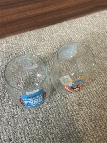2023 Epcot Food & Wine Wine Your Way Around The World Disney Stemless Glass 2 Pk - Picture 7 of 8