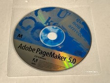 ADOBE PAGEMAKER 5.0 CD EDITION Disc only 1995 vintage software