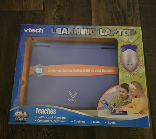 Vintage Vtech Learning Laptop w Mouse Power Packed Activities NIB | eBay