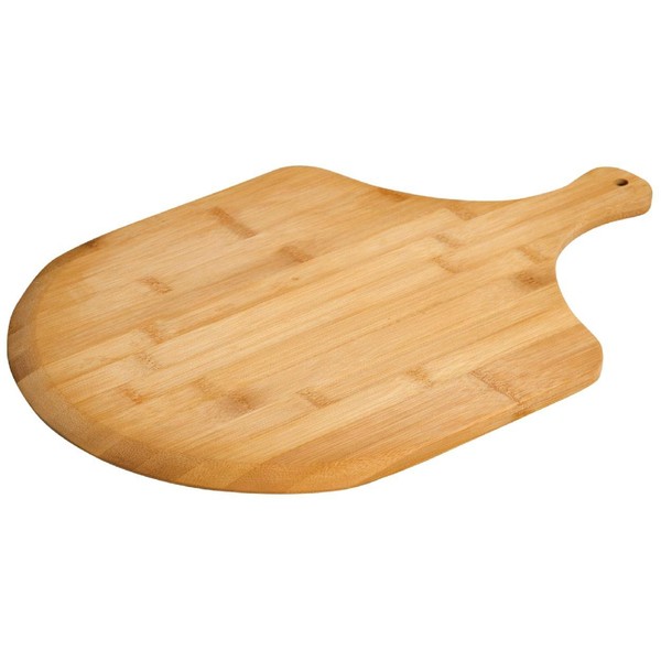 Pizzabrett Servierbrett Schneidebrett Brett Bambus Vorspeisen KüChe 45X30 Cm-image