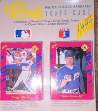Classic Major League Baseball Board Game 1990 w/ Trivia Cards Complete 2+ 4-7
