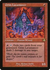 Grim Lavamancer (DMR-324) - rare Near Mint