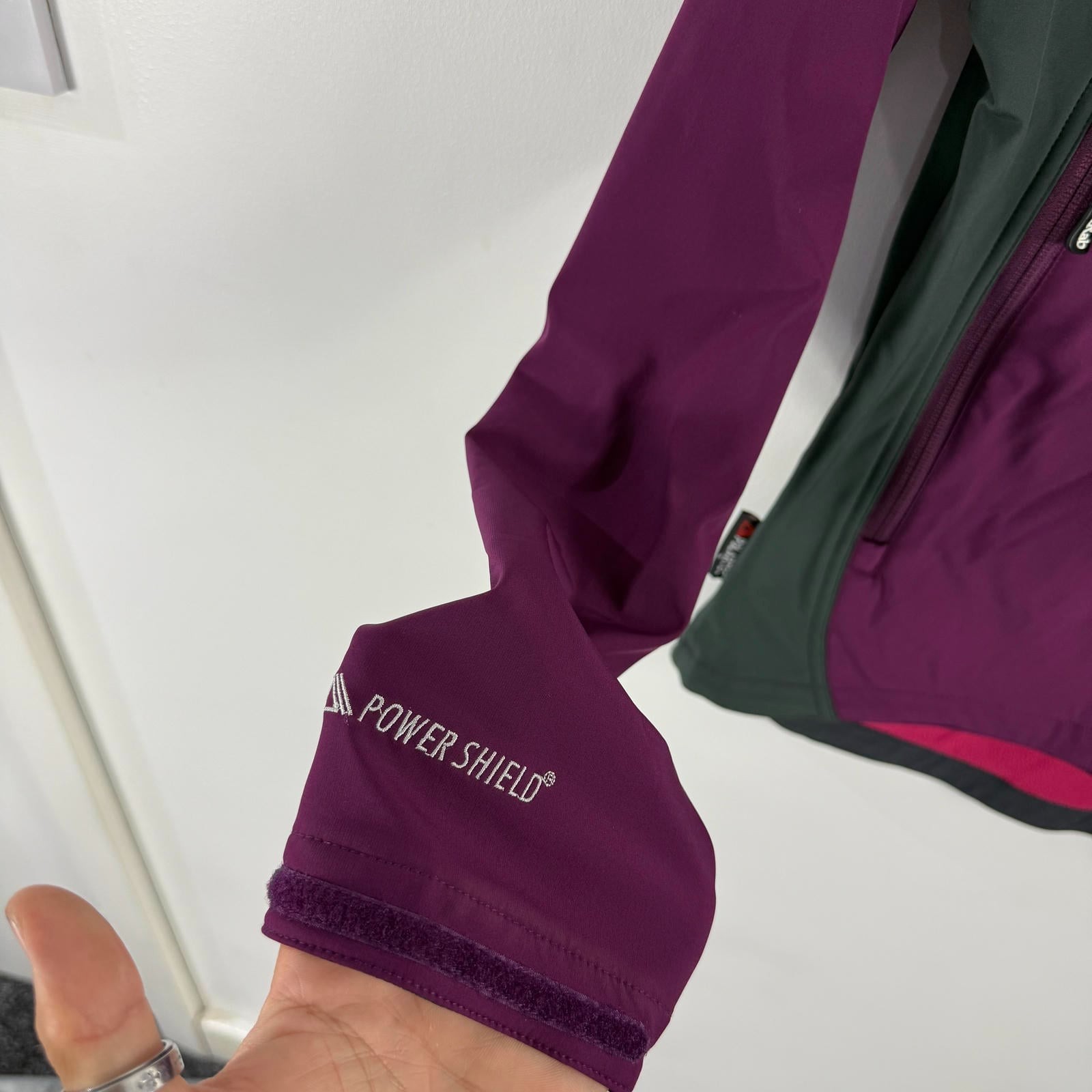 Women's Rab Baltoro Lite Purple Polartec Power Shield Sz UK 10 Softshell Jacket image 3