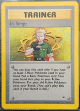 Lt. Surge (17) 017/132 Gym Heroes Unlimited Holofoil Holo Rare DMG pokemon on eBay