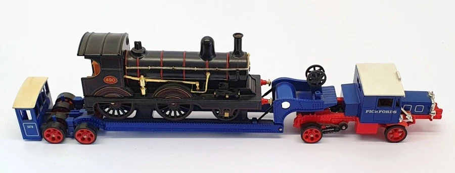 Matchbox YS-16 - 1929 Scammell 100 Ton Truck & Trailer Locomotive Load - Image 4 of 4