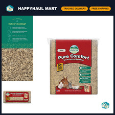 Natural Small Animal Bedding for Hamsters, Guinea Pigs & Rabbits - 56L USA Made