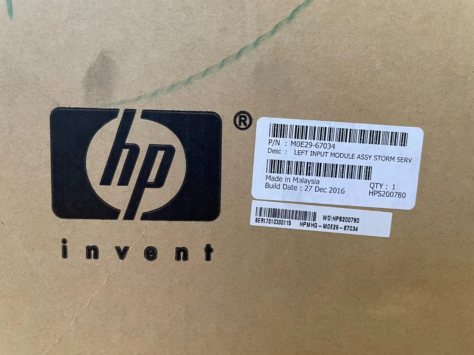 Panne de serveur Storm résolue grâce au module HP M0E29-67034