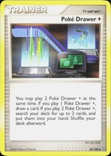 Pokemon Poké Drawer + 89/100 Stormfront NM