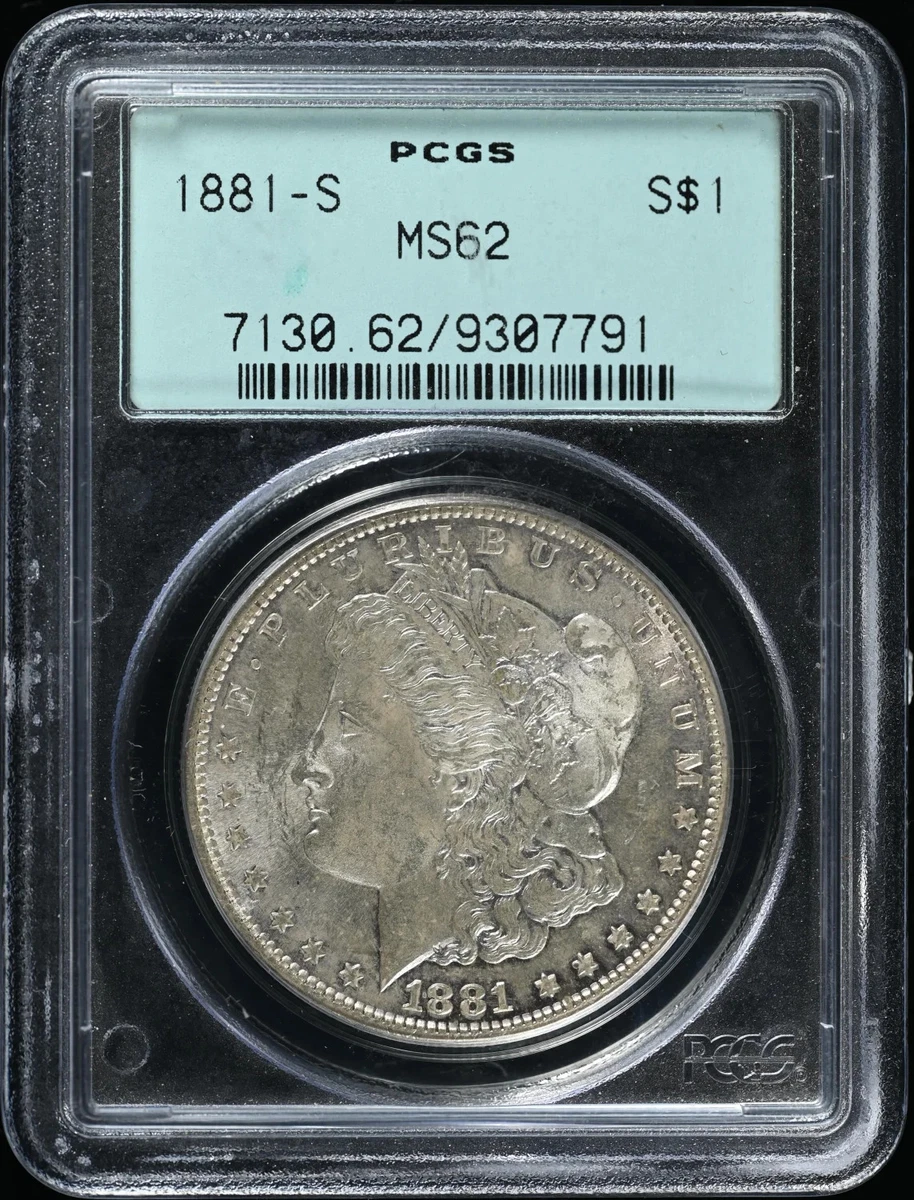 MS 62 Graded 1881 Year Morgan US Dollars (1878-1921) for sale | eBay