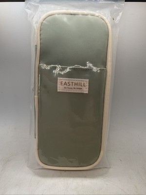 ANGOO - Big Capacity Pencil Case - Office School Bag Pouch - Green