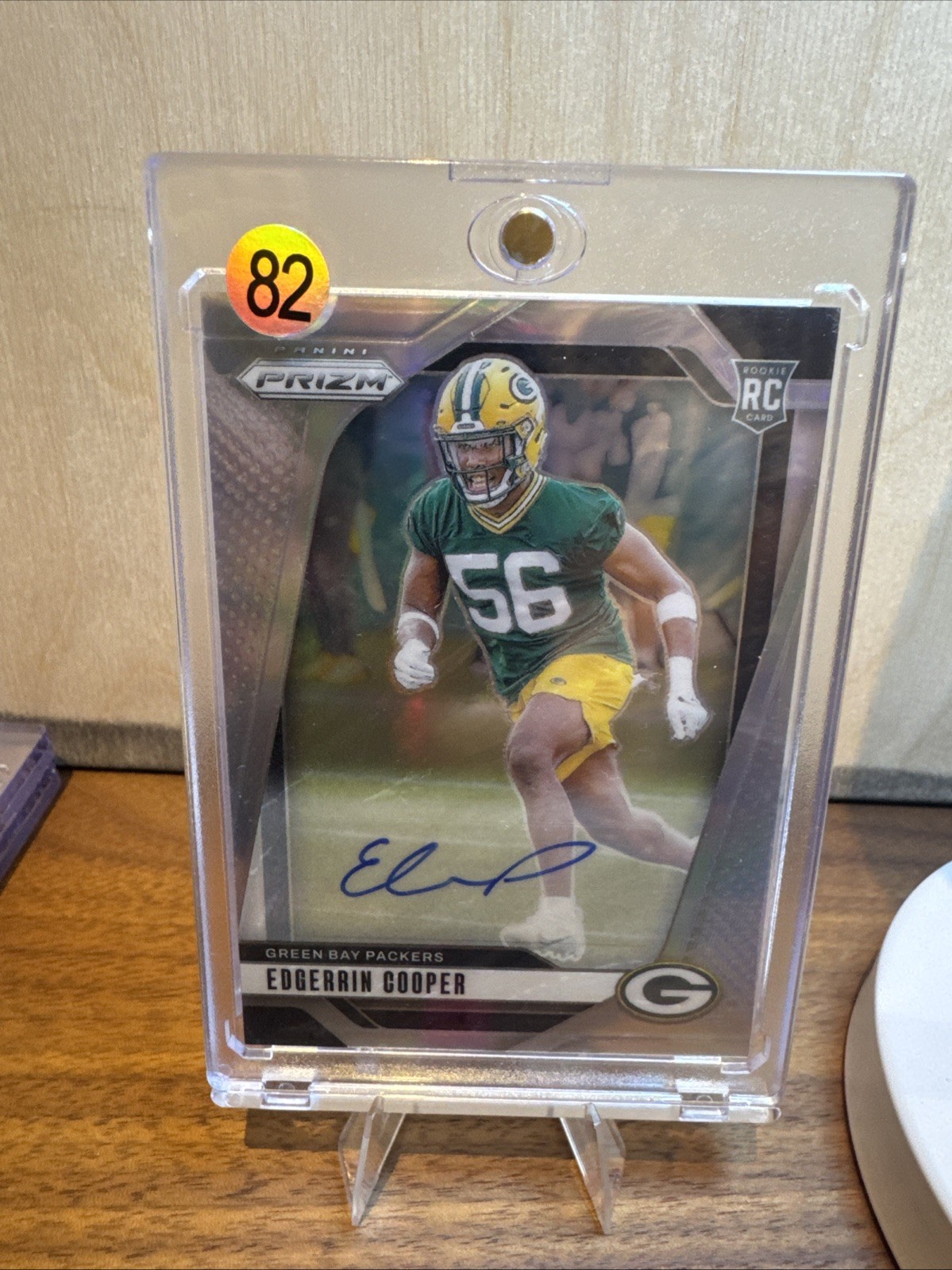 2024 Panini Prizm - Rookies Edgerrin Cooper #331 Silver Prizm Autographs AU, Rc