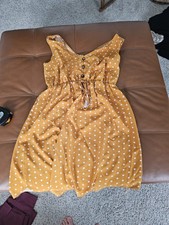 Shein Curve Xl Yellow Dress