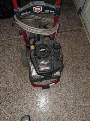 #ad Craftsman 3100 PSI 2.5 GPM Gas Pressure Washer On Board Accessory Storage $50.00