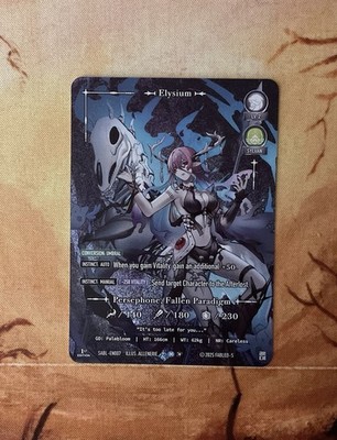 Persephone, Fallen Paradigm (Mystic) - Sanguine Bloom - Fabled Sagas TCG