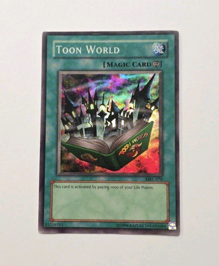Yugioh Toon World MRL-076 Super Rare MP