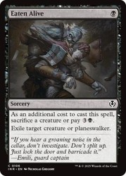 Eaten Alive 106/612 Innistrad Remastered Magic: The Gathering Foil