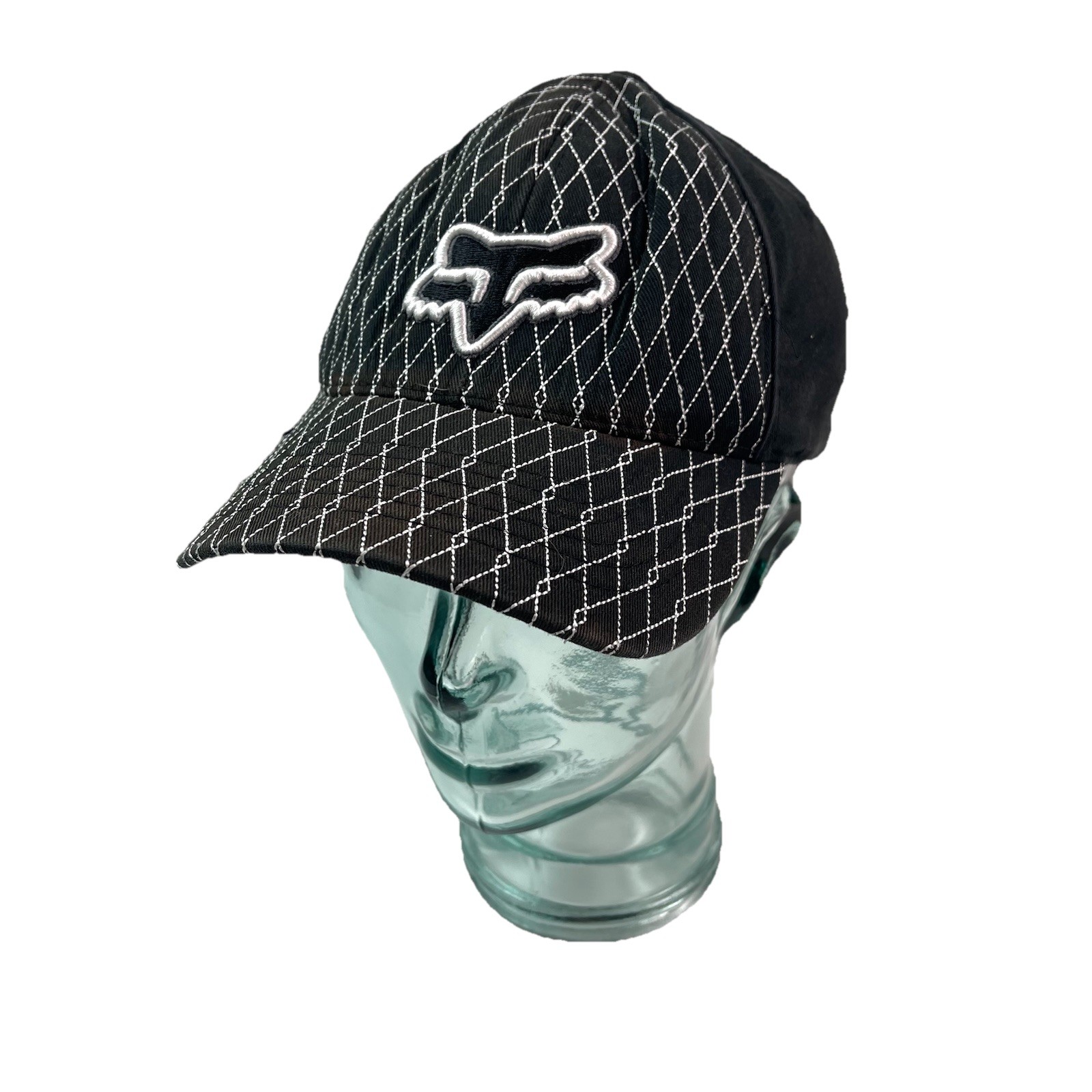 Fox Racing Black Chain Link Pattern Motocross Fle… - image 1