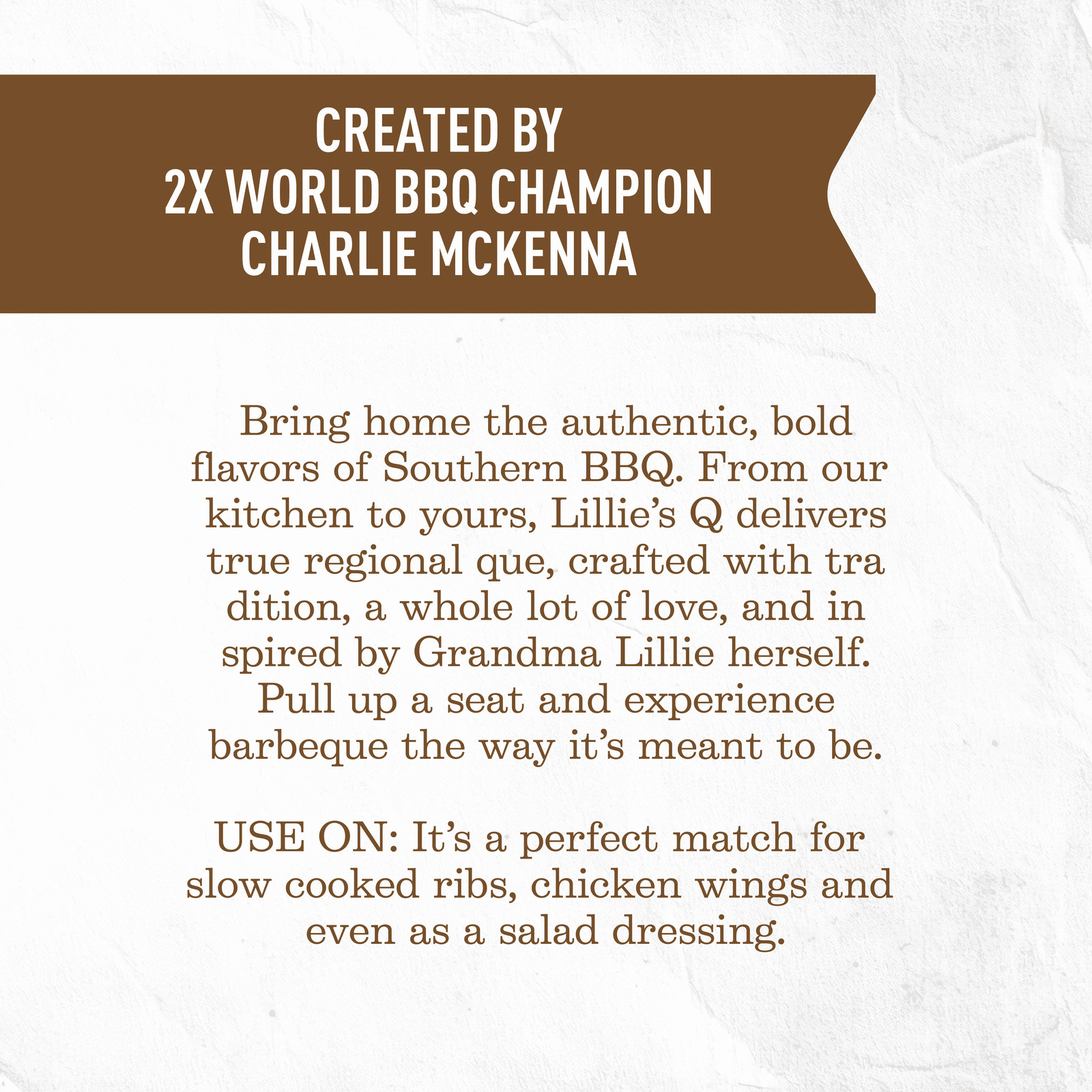 Lillie's Q Smoky Barbeque Sauce, Memphis-Style BBQ Sauce, 15.3 oz