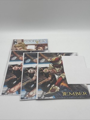 Christian Zainer Ember Comic Book Lot- Full Set & More Nm