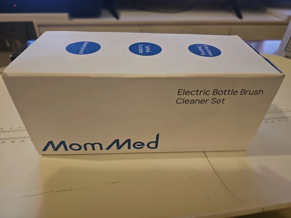 MomMed Cepillo Eléctrico para Biberón, Juego de Cepillos Eléctricos para Biberón con Bo... Foto 2 de 2