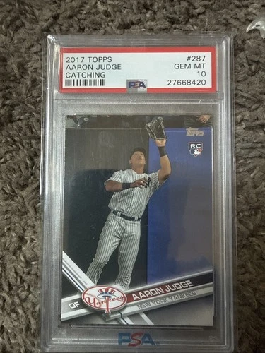 New Listing2017 Topps  - Aaron Judge #287 (RC) PSA 10